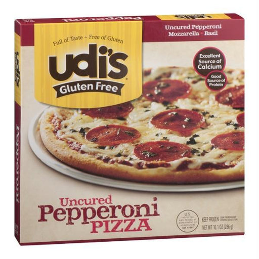 Udi's Gluten Free: Pepperoni Pizza, Excellent Source Of Calcium, 10.1 Oz