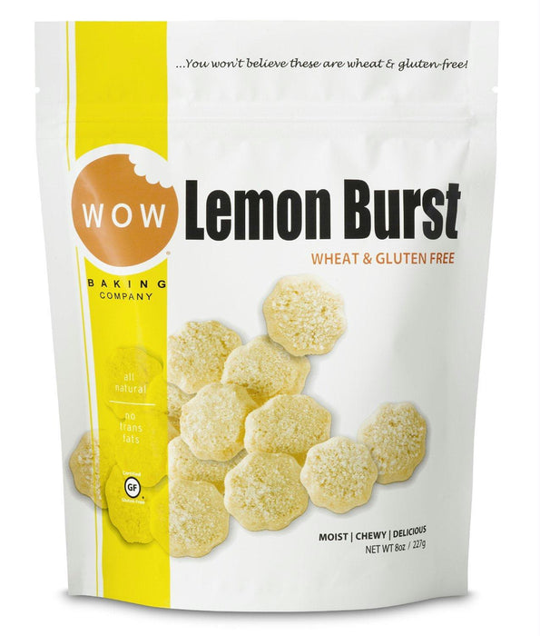 Wow Baking Company: Cookies Gluten Free Lemon Burst Cookies, 8 Oz