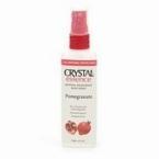 Crystal Essence: Mineral Deodorant Body Spray Pomegranate, 4 Oz