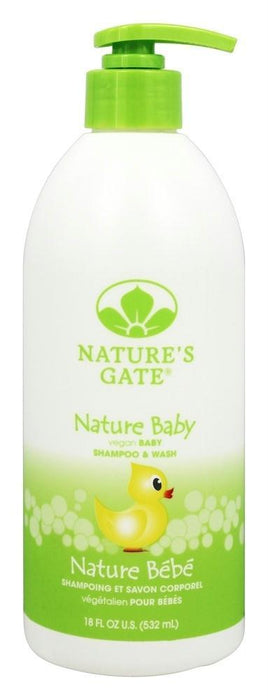 Nature's Gate: Nature Baby Shampoo & Wash, 18 Oz