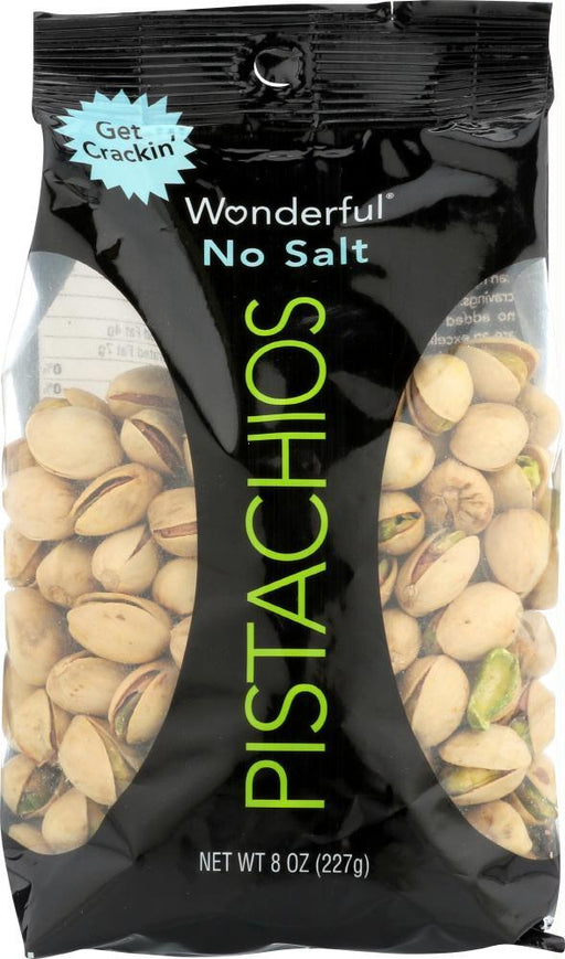 Wonderful Pistachios: Pistachios Rstd No Salt (8.000 Oz)