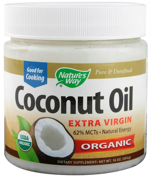 Nature's Way: Organic Extra Virgin Coconut Oil, 16 Oz