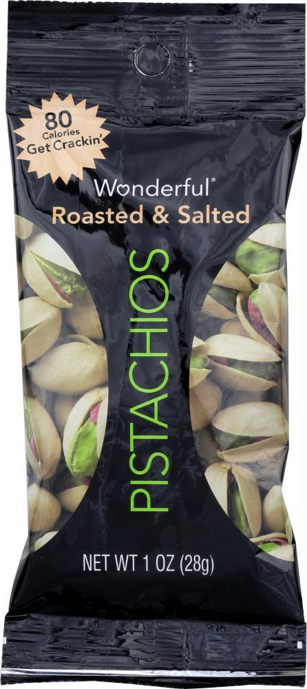 Wonderful Pistachios: Pistachios Roasted (1.000 Oz)