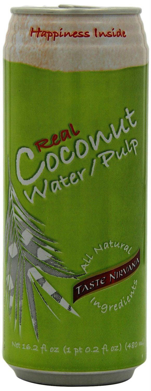 Taste Nirvana: Coconut Water With Pulp In Can, 16.2 Oz