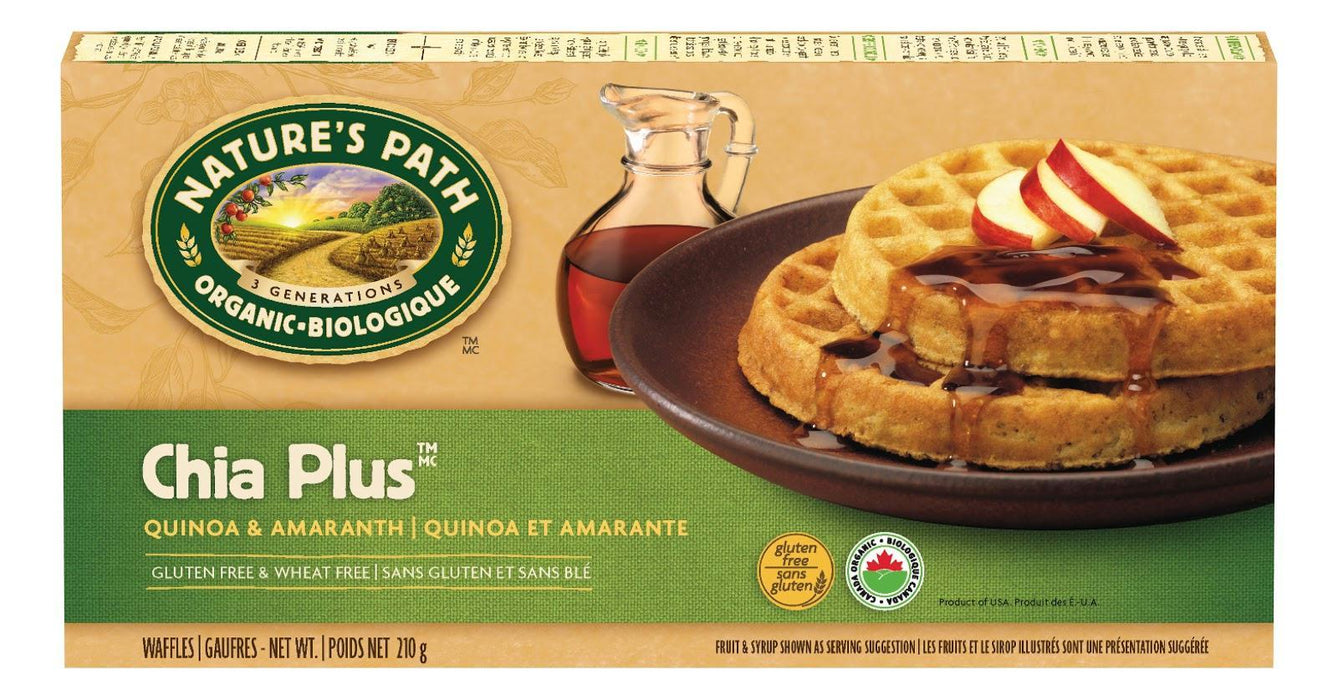 Nature's Path: Organic Chia Plus Waffles, 7.4 Oz