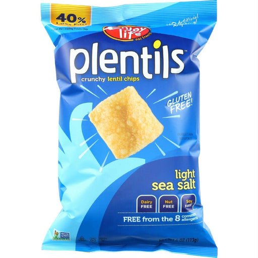 Enjoy Life: Plentils Lentil Chips Light Sea Salt, 4 Oz