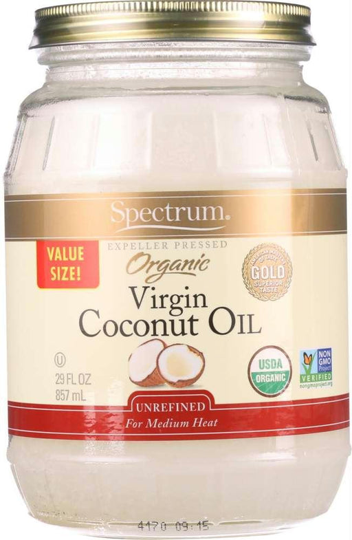 Spectrum Naturals: Organic Virgin Coconut Oil Unrefined, 29 Oz