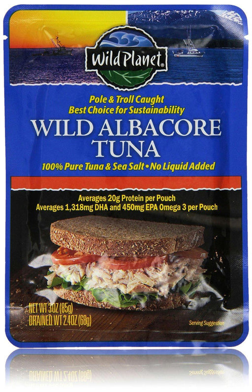 Wild Planet: Wild Albacore Tuna Pouch, 3 Oz