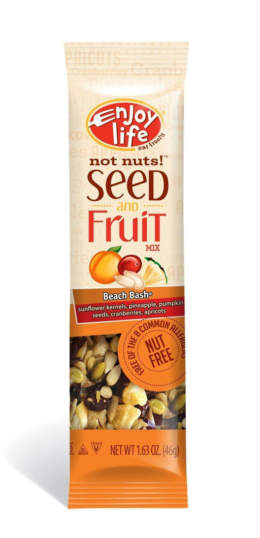 Enjoy Life: Grab And Go Not Nuts! Seed & Fruit Mix Beach Bash, 1.63 Oz