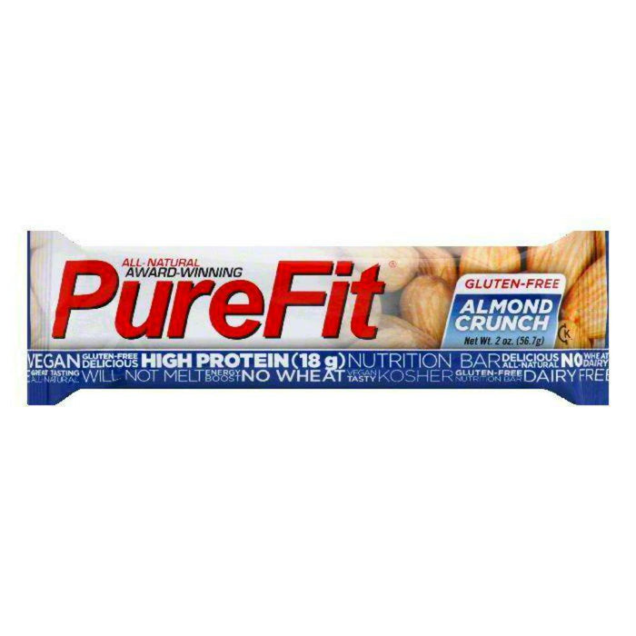 Purefit: Nutrition Bar Almond Crunch, 2 Oz