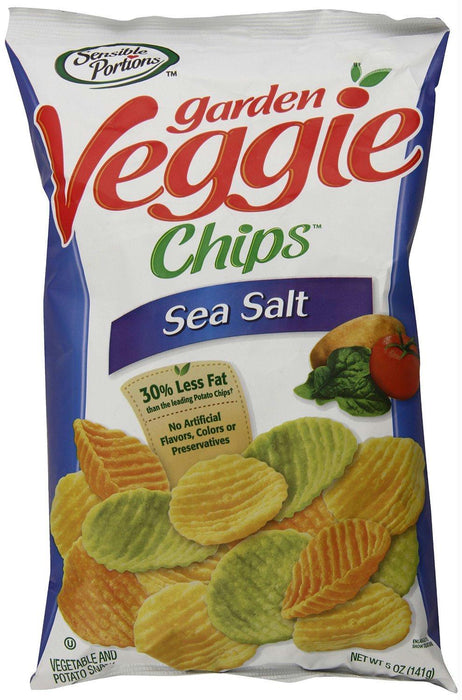 Sensible Portions: Garden Veggie Chips Sea Salt, 5 Oz