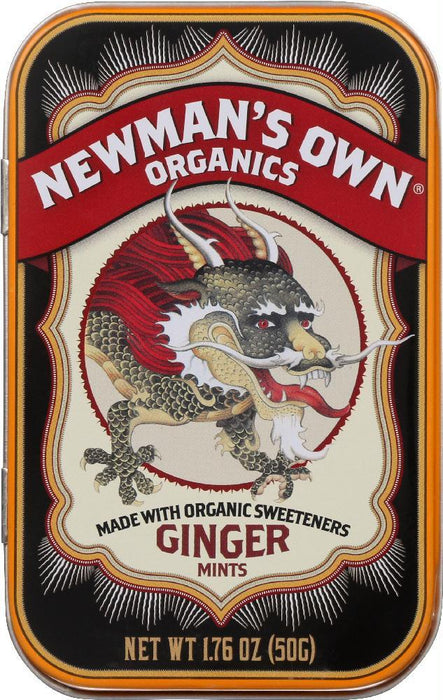 Newman's Own: Organics Mints Ginger, 1.76 Oz