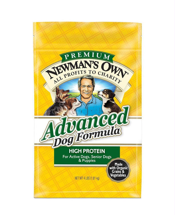 Newman's Own: Advanced Dog Food Dry Formula, 4 Lb