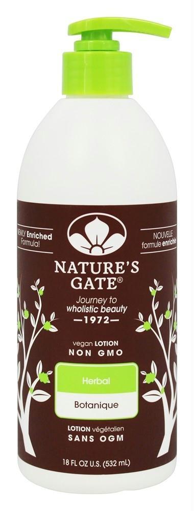 Natures Gate: Moisturizing Herbal Lotion, 18 Oz