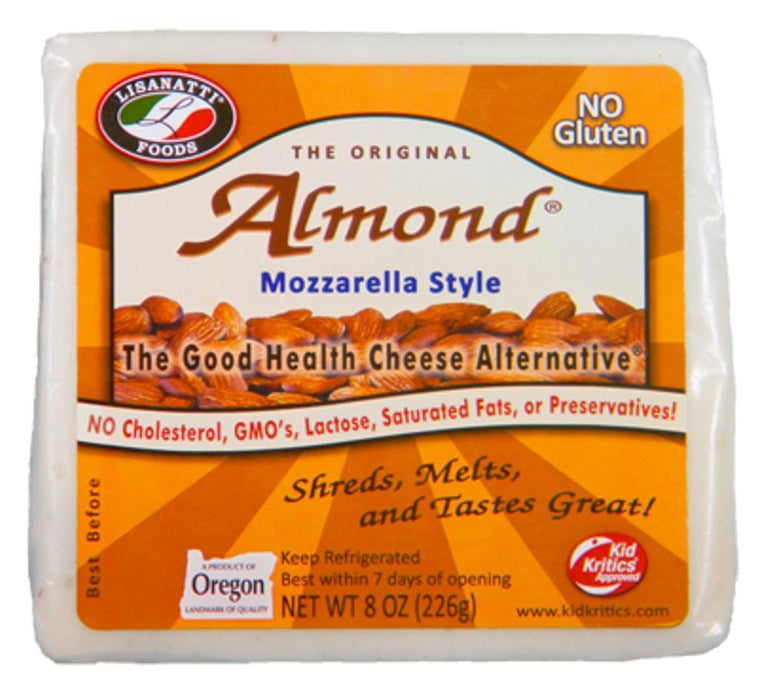 Lisanatti: Almond Mozzarella Style Cheese, 8 Oz