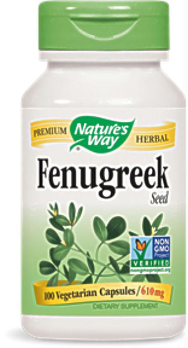 Natures Way: Fenugreek Seed 610 Mg, 100 Veg Capsules