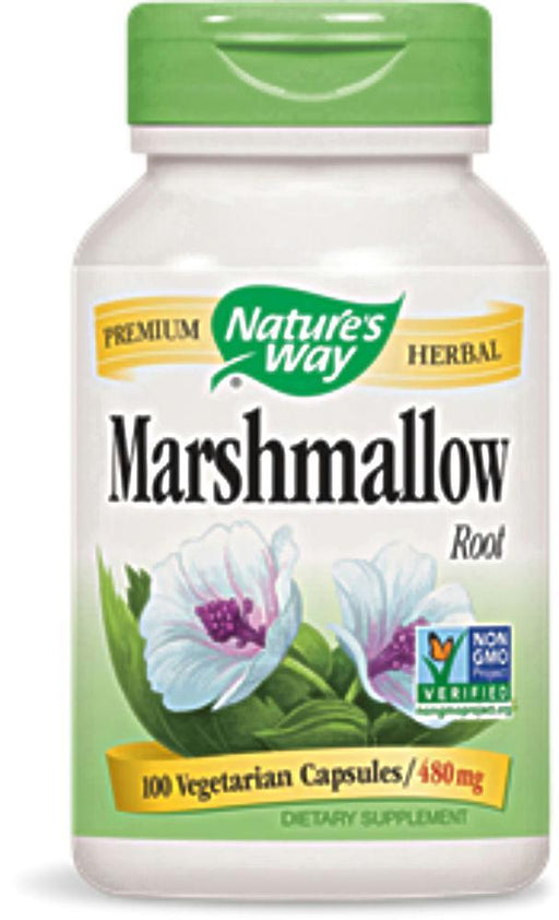 Natures Way: Marshmallow Root 480 Mg, 100 Veg Capsules