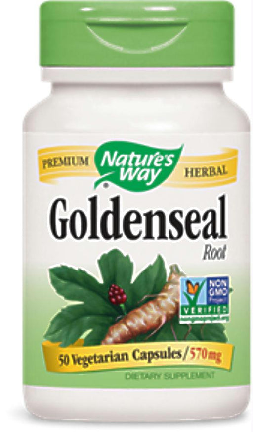 Natures Way: Goldenseal Root 570 Mg, 50 Veg Capsules