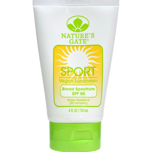 Natures Gate: Mineral Sport Broad Spectrum Spf 20 Sunscreen, 4 Oz