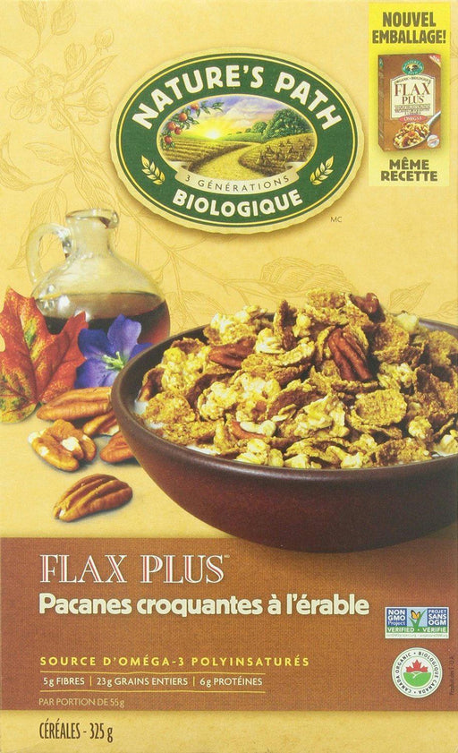 Natures Path: Organic Flax Plus Cereal Maple Pecan Crunch, 11.5 Oz