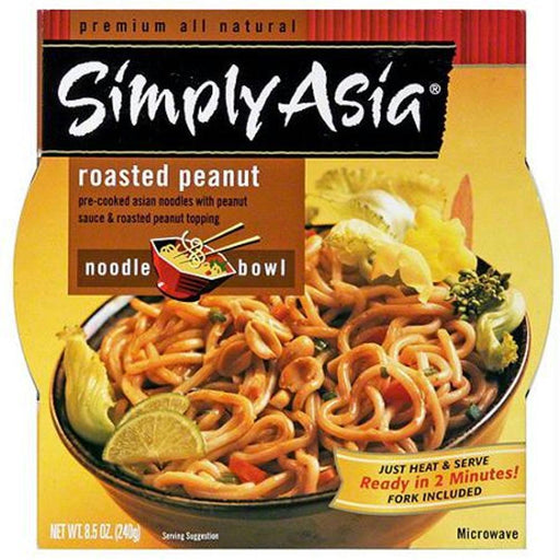 Simply Asia: Roasted Peanut Noodle Bowl, 8.5 Oz