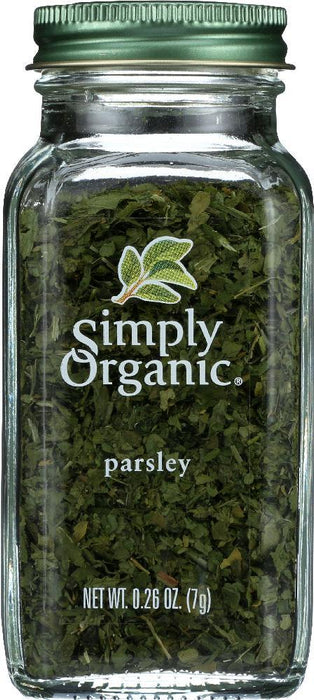 Simply Organic: Parsley Flakes Cut & Sifted, 0.26 Oz