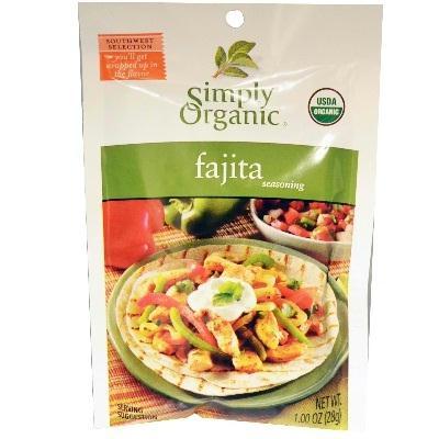 Simply Organic: Seasoning Mix Fajita, 1 Oz