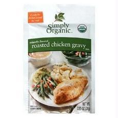 Simply Organic: Gravy Seasoning Mix Roasted Chicken, .85 Oz