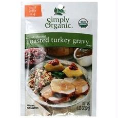 Simply Organic: Gravy Seasoning Mix Roasted Turkey, .85 Oz