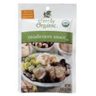 Simply Organic: Mushroom Sauce Mix, 0.85 Oz