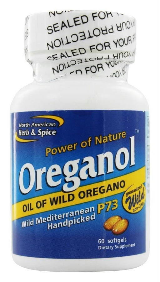 North American: Herb & Spice Oreganol P73, 60 Softgels