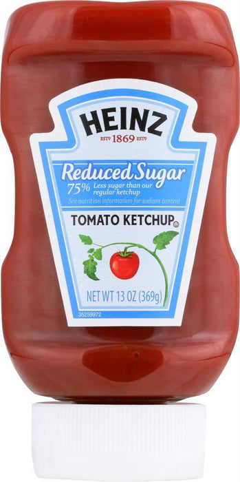 Heinz: Ketchup Reduced Sugar, 13 Oz