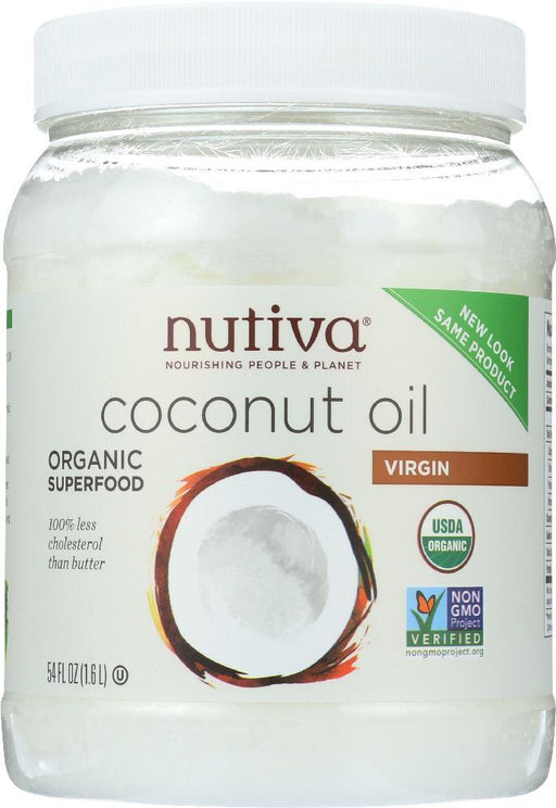 Nutiva: Organic Virgin Coconut Oil, 54 Oz