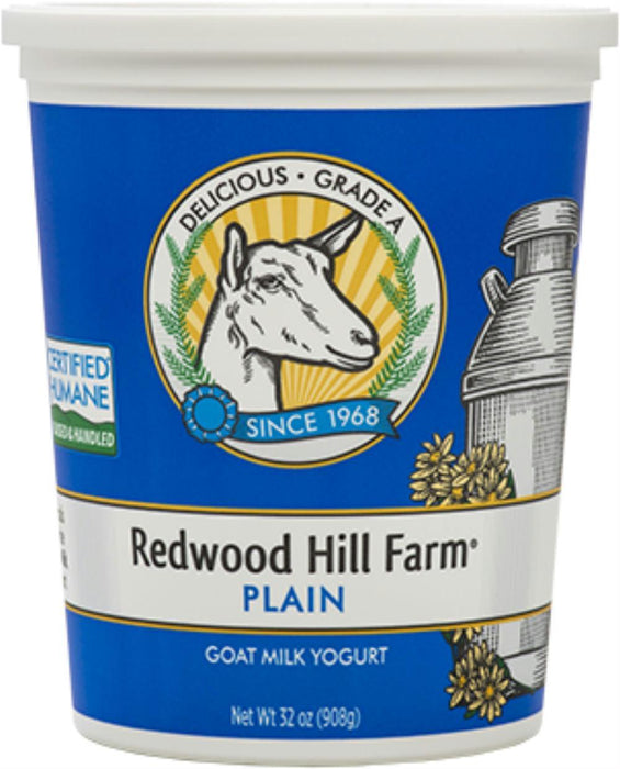 Redwood Hill Farm: Goat Milk Yogurt Plain, 32 Oz