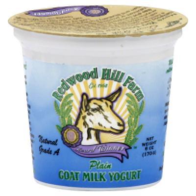 Redwood Hill Farm: Plain Goat Milk Yogurt, 6 Oz