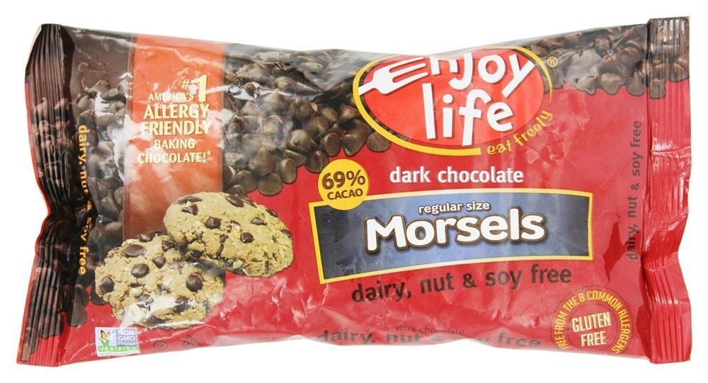 Enjoy Life: Morsels Regular Sized Dark Chocolate, 9 Oz