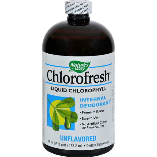 Nature's Way: Chlorofresh Liquid Chlorophyll Unflavored, 16 Oz