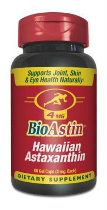 Nutrex: Hawaii Bioastin Hawaiian Astaxanthin 4 Mg, 60 Gel Caps