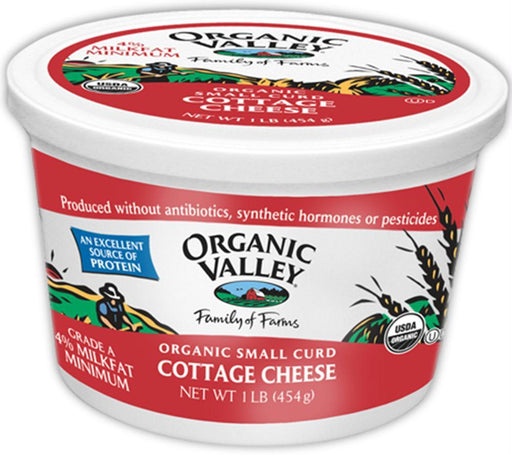 Organic Valley: Organic Cottage Cheese Small Curd, 16 Oz