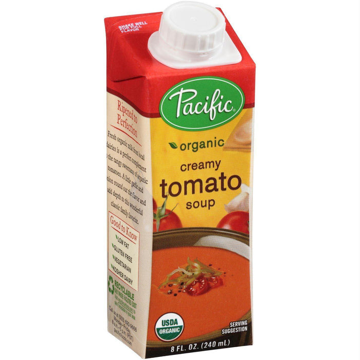 Pacific Natural Foods: Organic Soup Creamy Tomato, 8 Oz