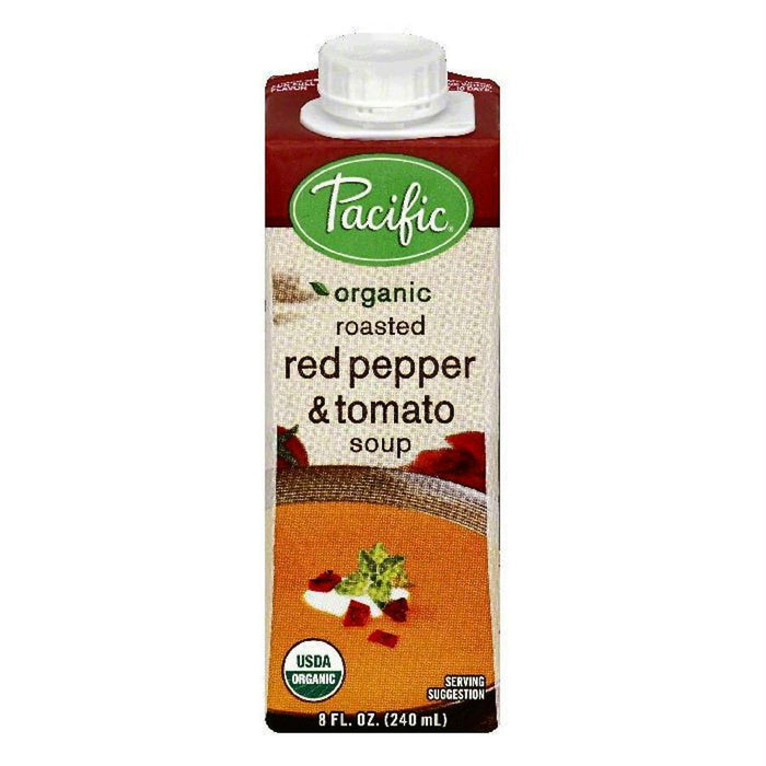 Pacific Natural Foods: Organic Roasted Red Pepper And Tomato Soup, 8 Oz