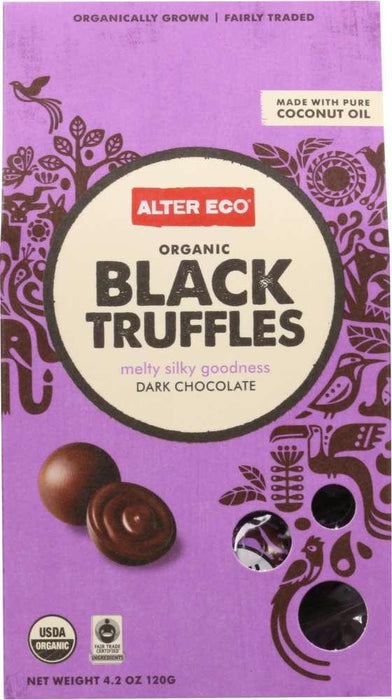 Alter Eco: Organic Black Truffles Dark Chocolate, 4.2 Oz