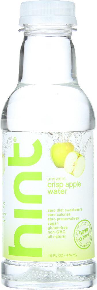 Hint: Unsweet Essence Water Crisp Apple, 16 Oz