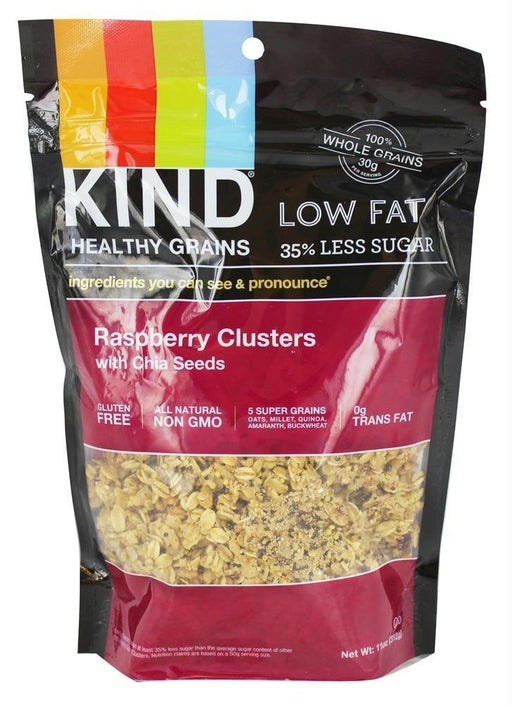 Kind: Healthy Grains Raspberry Clusters With Chia Seeds, 11 Oz