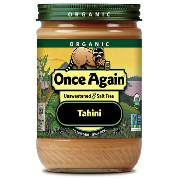 Once Again: Organic Sesame Tahini, 16 Oz