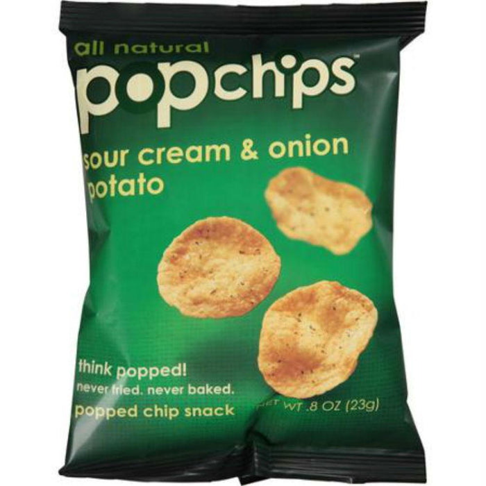 Popchips: Sour Cream & Onion Potato Popped Chip Snack, 3.5 Oz