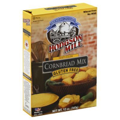 Hodgson Mill: Gluten Free Sweet Yellow Cornbread Mix, 12 Oz