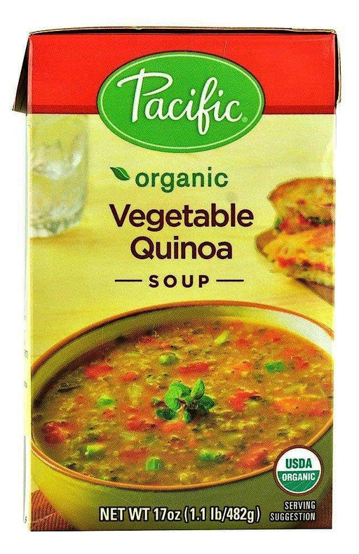 Pacific Foods: Organic Soup Vegetable Quinoa, 17 Oz