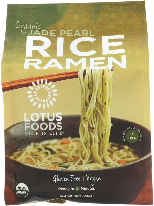 Lotus Foods: Rice Ramen 4pk Jade Pearl (10.000 Oz)