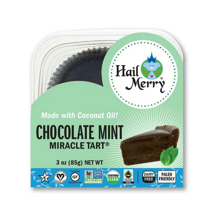 Hail Merry: Miracle Tart Gluten Free Chocolate Mint, 3 Oz